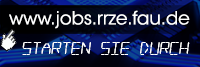 Stellenangebote am RRZE